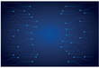 © Juicy Studios - Technology Wires On Dark Blue Gradient Background Wallpaper