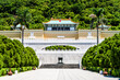 Building view of the Taiwan National Palace Museum in Taipei, Taiwan. This is a Magnificent Chinese-style palace building.