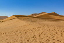 Sand Dunes Near Deadvlei, Namib Desert, Namib-Naukluft National Park; Namibia