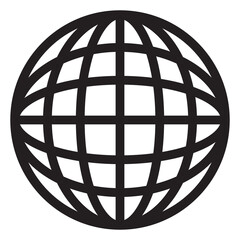 Wall Mural - world icon