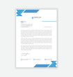 © vecgrapstock  - modern business letterhead design template