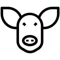 Sticker - Pig 