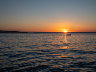 Wall Mural - Sonnenuntergang am Mittelmeer