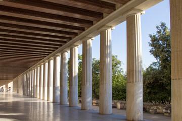 Thee Gallery is situated west side of the Roman Agora, in Athens, Greece