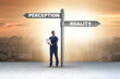 © Elnur - Concept of choosing perception or reality