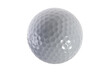 Golf ball isolated on transparent background. PNG file.