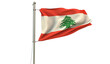 Lebanon Flag, Lebanese Republic