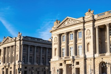 Wall Mural - Paris, ancient building on the place de la Concorde
