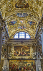 Wall Mural - Bergamo, architecture and sacred art