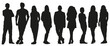 People silhouettes 22