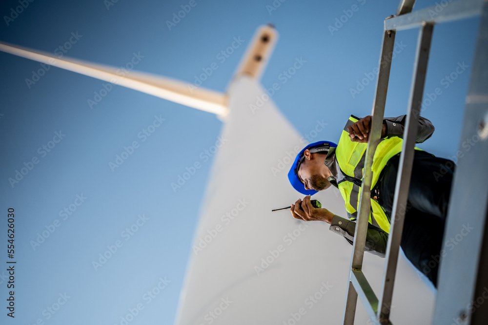 Asian engineers working in fieldwork outdoor. Workers check and inspect ...