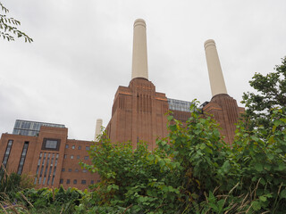 Canvas Print - Battersea Power Station in London