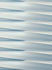 Poster - Trendy geometric pattern with white texture. 3d render digital illustration