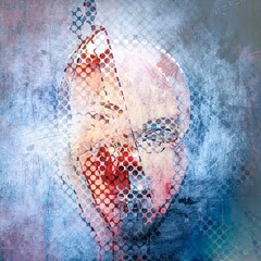 Wall Mural - Mystic abstract mask