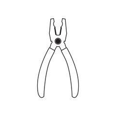 Sticker - pliers icon