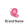 © rega kurnia putri - butterfly icon symbol beauty design illustration fly abstract animal