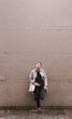 © Carlo Prearo - vertical portrait of fashionable androgynous person