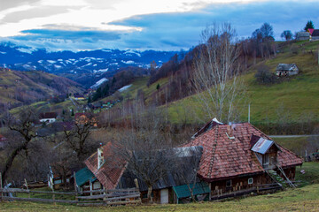 Canvas Print - Landscape in Romania