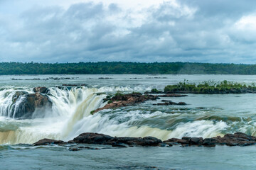 Wall Mural - Magnificent views of the Iguazu Falls