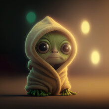 Cute Baby Alien