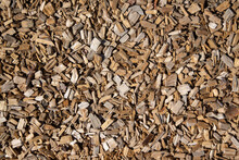 Bunch Of Wood Chip On Frame