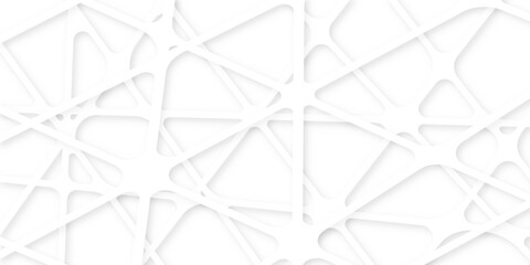 	
Abstract of white architectural structure pattern, Concept of future design .Creative and geometric shape with white luxury pattern and paper texture design in illustration with white line backgroun