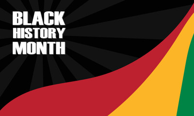 Black history month celebrate. vector illustration design graphic Black history month.