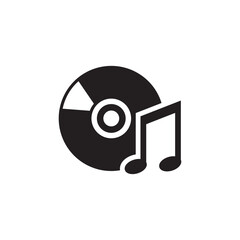 music cd icon , disk icon