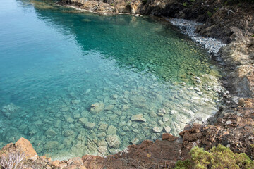 Wall Mural - turquoise water in lagoon