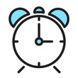 © Fahrul - Illustration of Alarm Clock design Icon