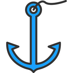 Wall Mural - Anchor Icon