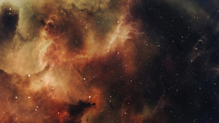 Poster - Nebula, Cosmic space and stars, cosmic abstract background.