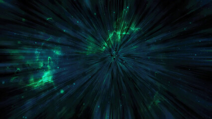 Poster - Cosmic space and stars, cosmic abstract background and light effect. Beautiful Galaxy.