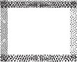 © miloje - Splatter Paint Texture . Distress Grunge background . Scratch, Grain, Noise rectangle stamp . Black Spray Blot of Ink.Place illustration Over any Object to Create Grungy Effect .abstract vector.