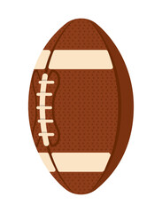 Poster - american football balloon equipment