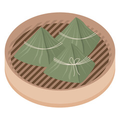 Poster - zongzi chinese packs