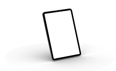 Poster - Gadgets including smartphone, digital tablet and laptop, blank screen with