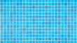 © Hanna - Ceramic blue seamless tile pattern, bathroom and pool tile, tile background, ceramic tile wall, blue pastel background