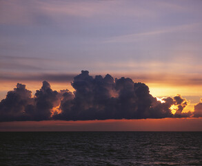 Canvas Print - Abend am Meer