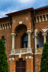 Wall Mural - Detail of Mogosoaia Palace building near Bucharest