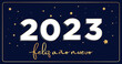 © Anis_ - feliz año nuevo 2023 tarjeta saludo