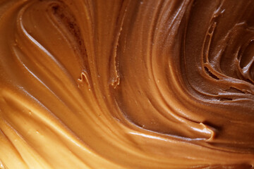 Sticker - Close up of peanut butter sauce