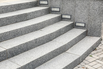 Wall Mural - view of granite steps outdoors