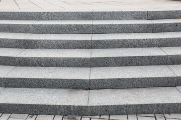 Wall Mural - view of granite steps outdoors