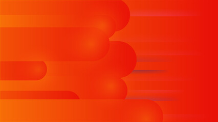 Wall Mural - Orange abstract background with modern concept.Vector Illustration.