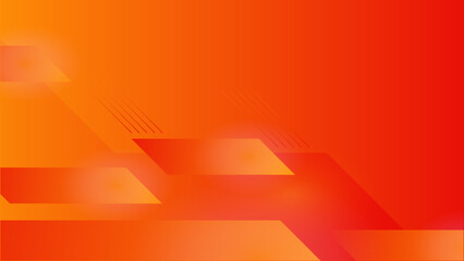 Wall Mural - Orange abstract background with modern concept.Vector Illustration.