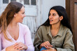 © Austockphoto - two friends chatting