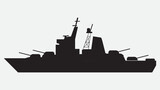 Fototapeta Big Ben - silhouette of a ship