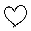 © Sathaporn - Heart sign line icon.