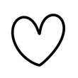 © Sathaporn - Heart sign line icon.